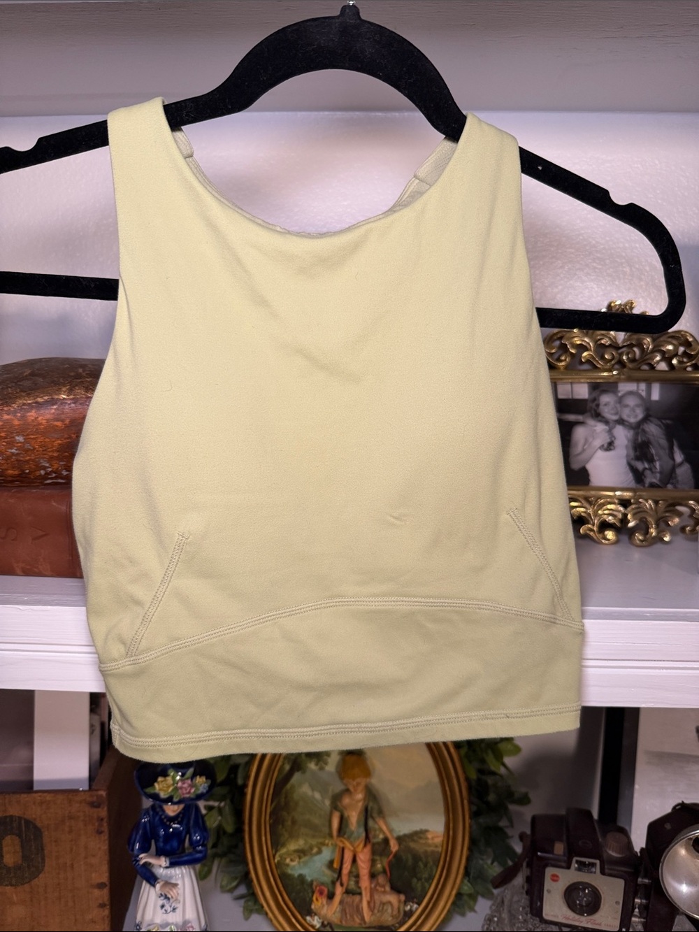 Sleeveless Athletic Tank Top - Light Lime